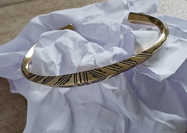 Bracelet touareg en bronze