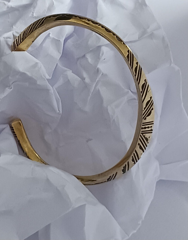 Bracelet touareg en bronze