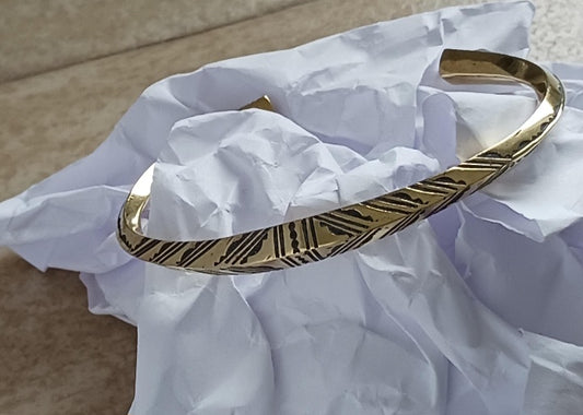 Bracelet touareg en bronze