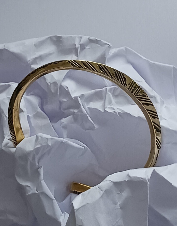 Bracelet touareg en bronze