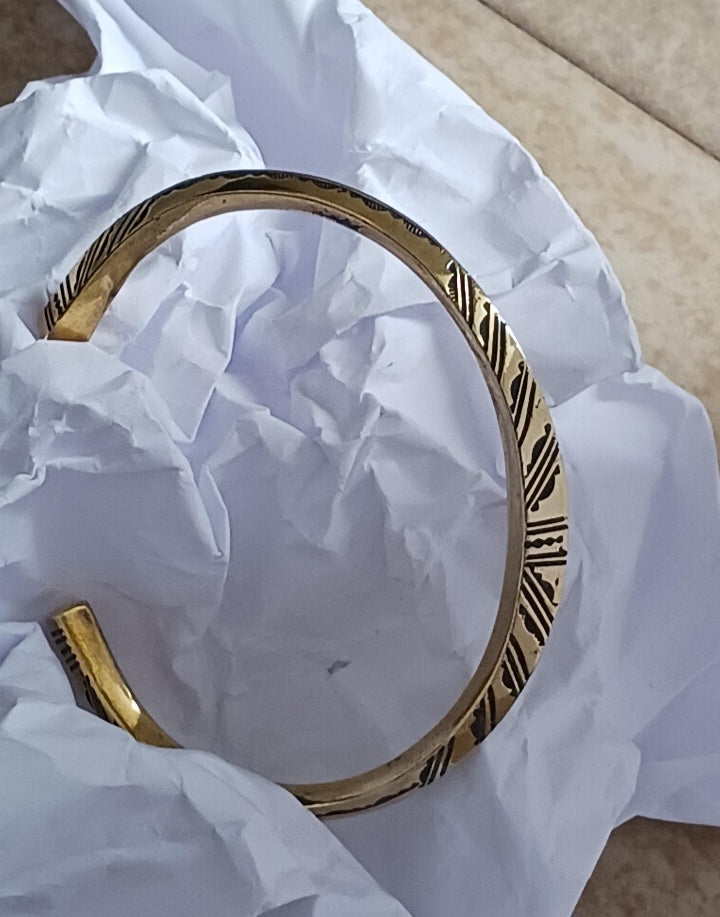 Bracelet touareg en bronze