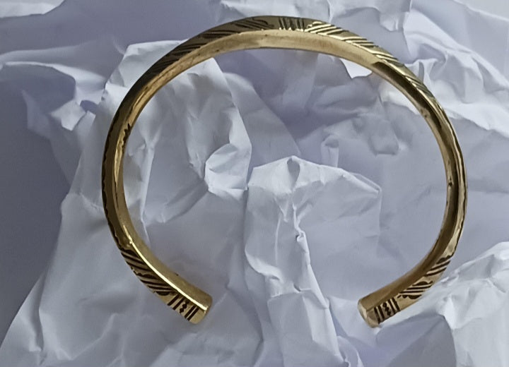 Bracelet touareg en bronze