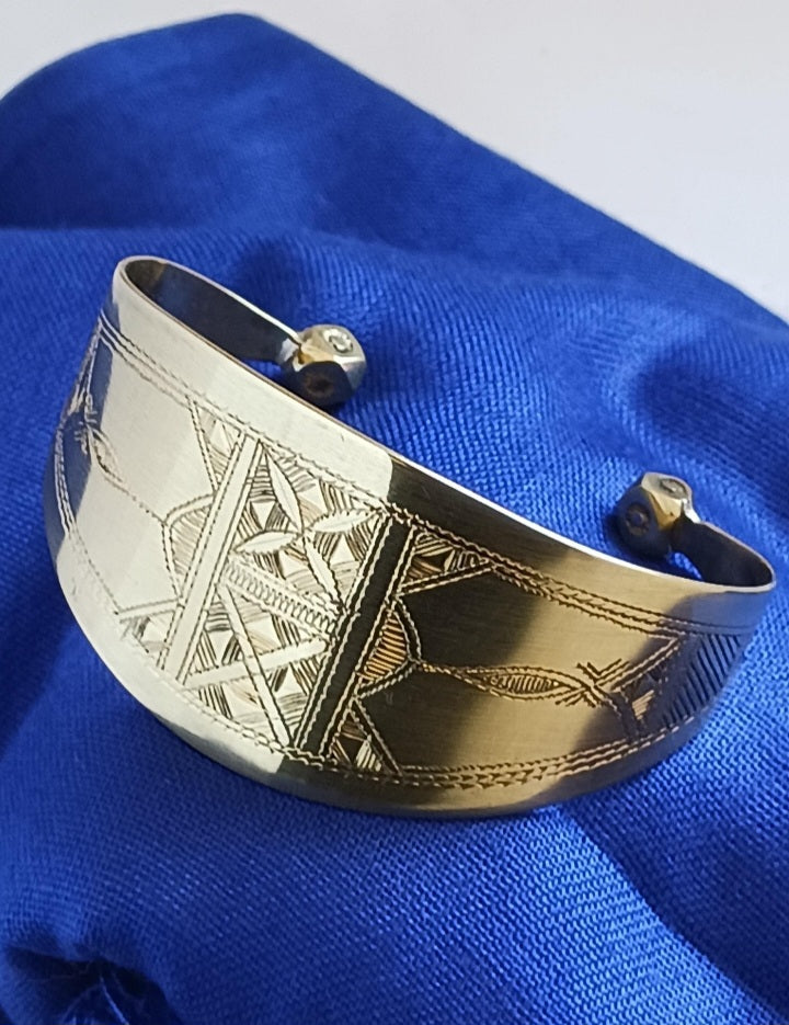 Bracelet touareg en bronze