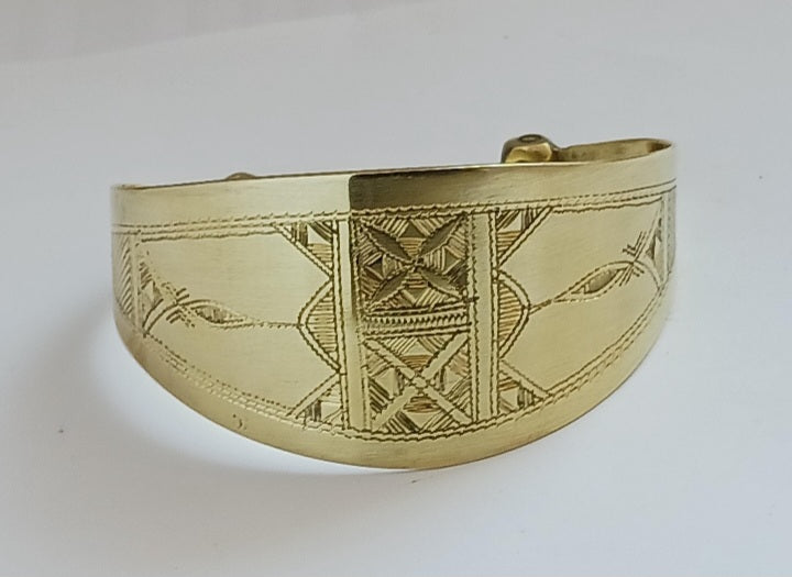 Bracelet touareg en bronze