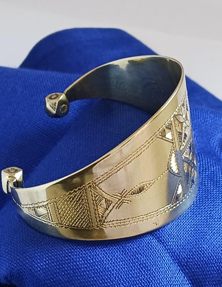 Bracelet touareg en bronze