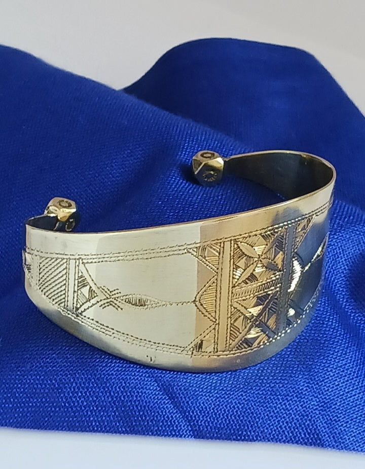 Bracelet touareg en bronze