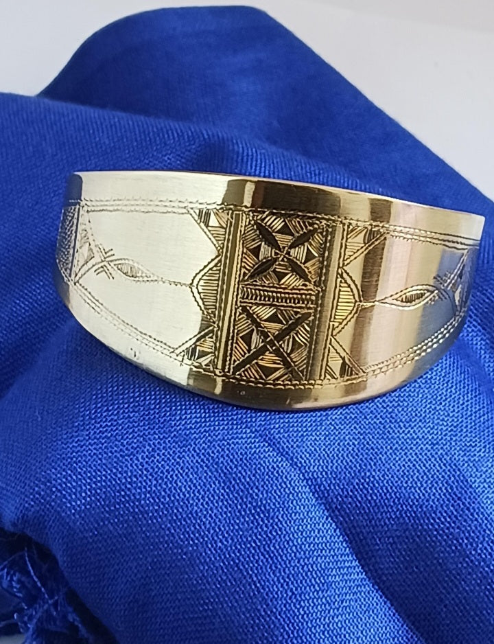 Bracelet touareg en bronze