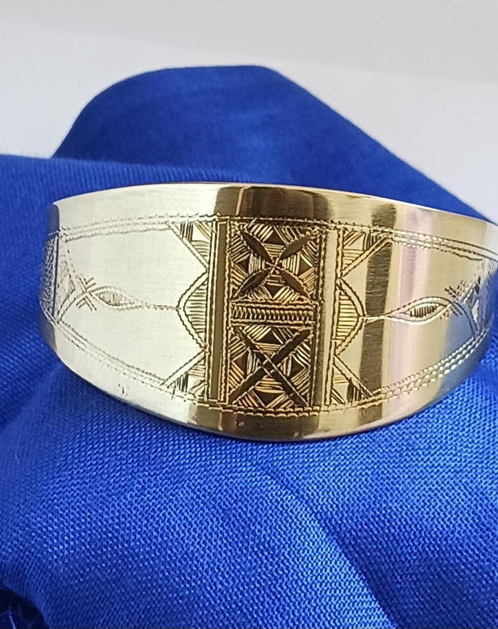 Bracelet touareg en bronze