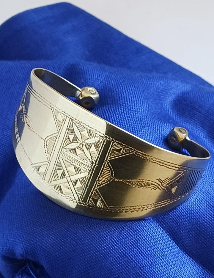 Bracelet touareg en bronze