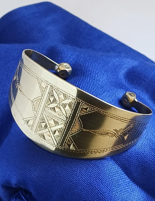 Bracelet touareg en bronze