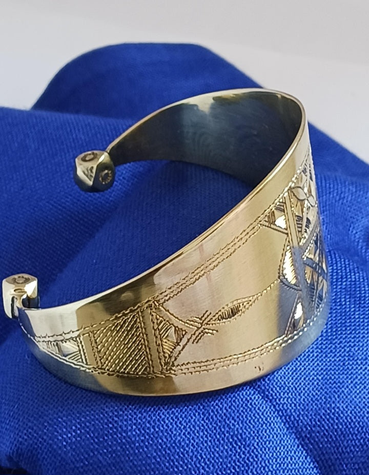 Bracelet touareg en bronze