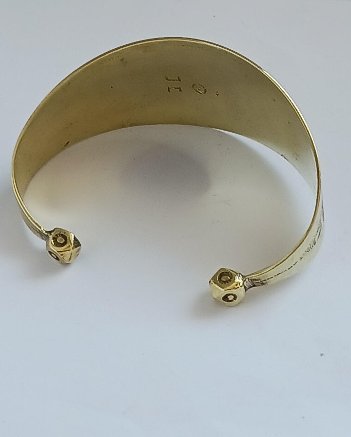 Bracelet touareg en bronze