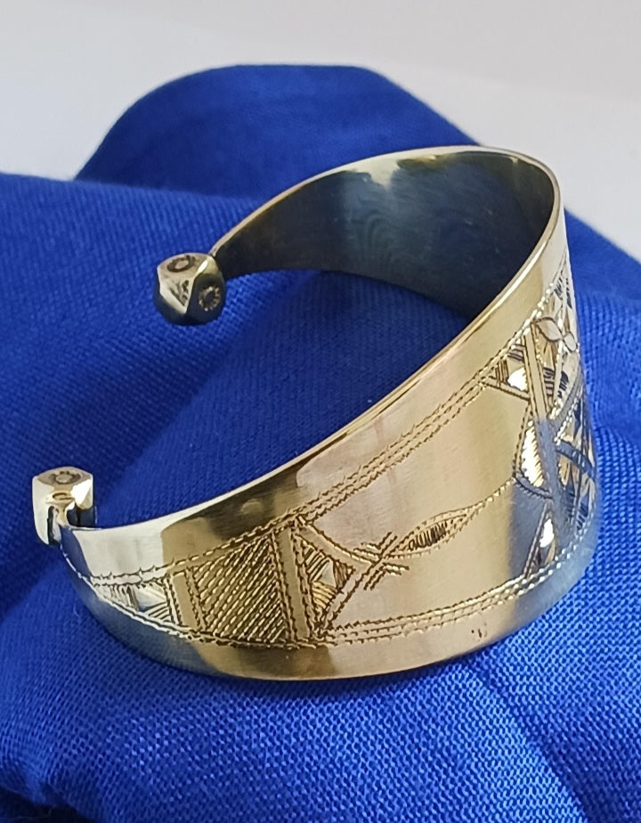 Bracelet touareg en bronze