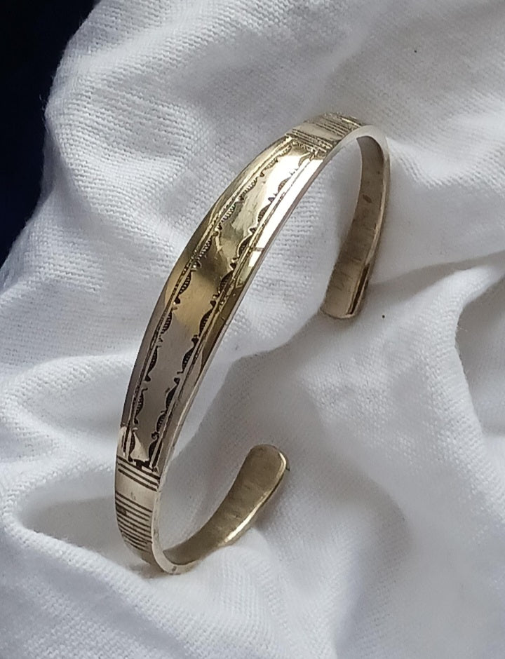 Bracelet touareg en laiton