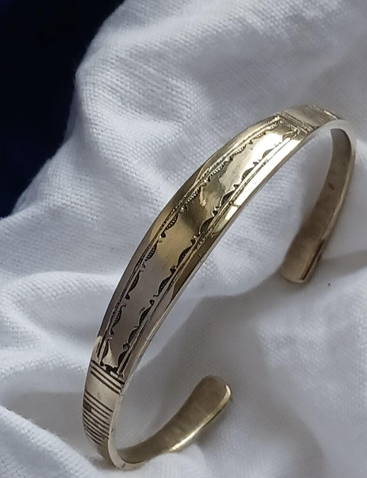 Bracelet touareg en laiton