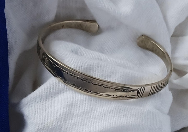 Bracelet touareg en laiton