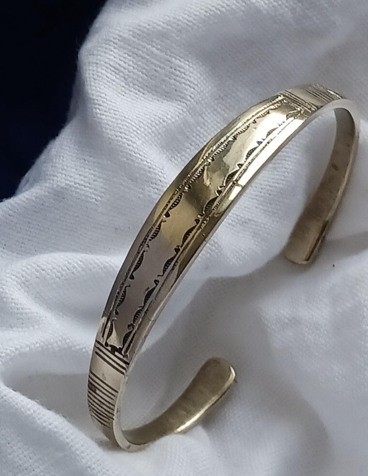 Bracelet touareg en laiton