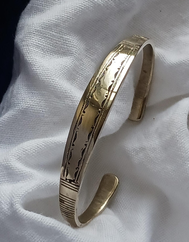 Bracelet touareg en laiton