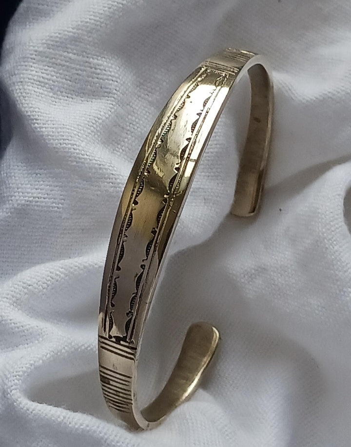 Bracelet touareg en laiton