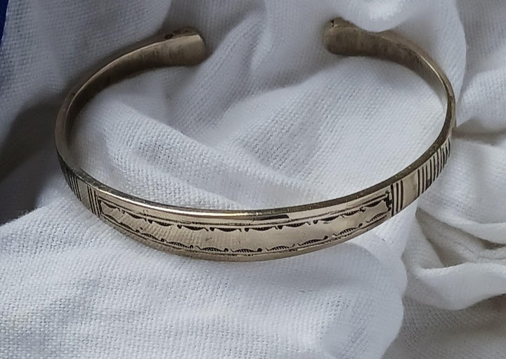 Bracelet touareg en laiton