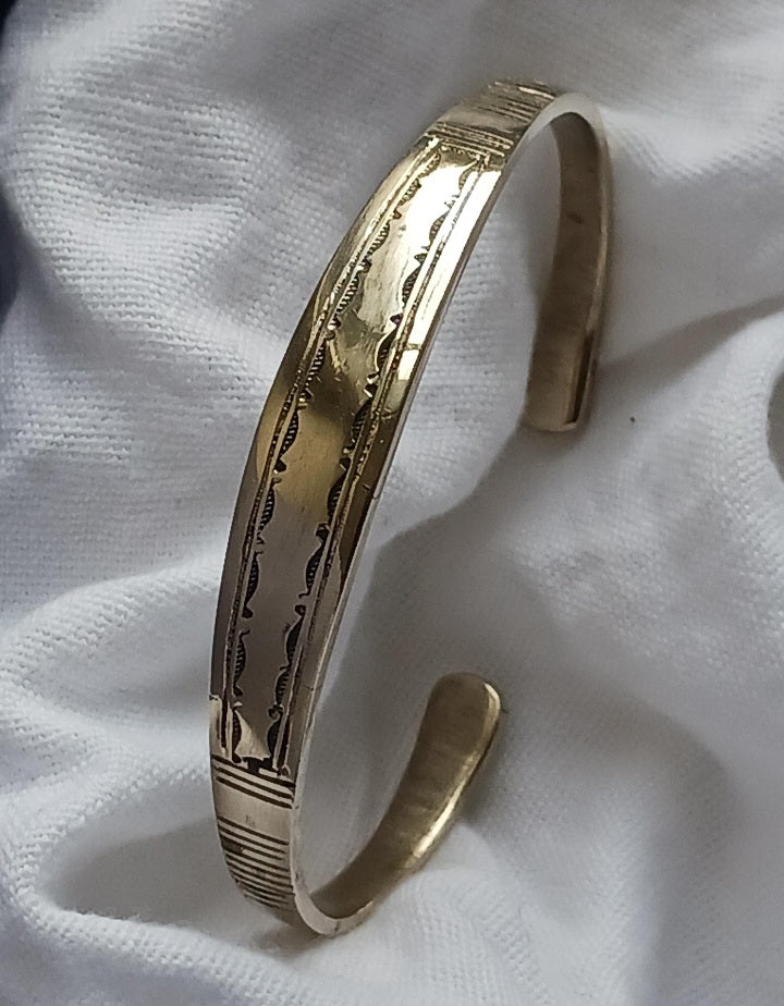 Bracelet touareg en laiton