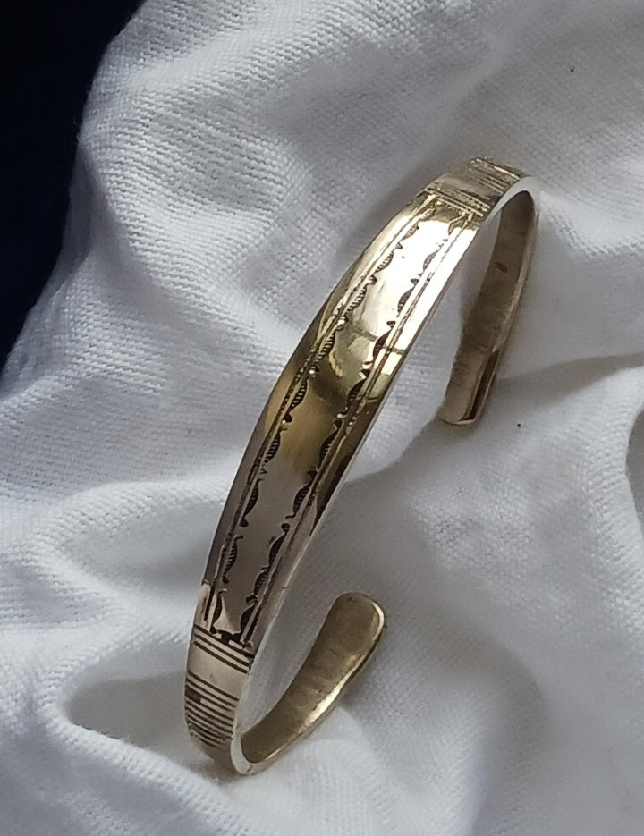 Bracelet touareg en laiton