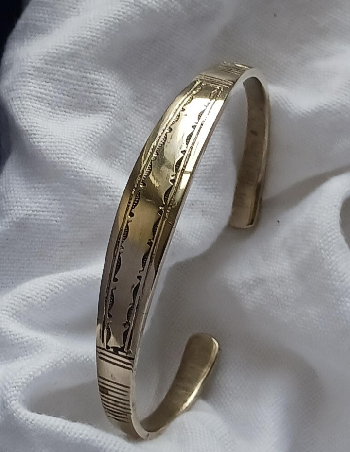 Bracelet touareg en laiton