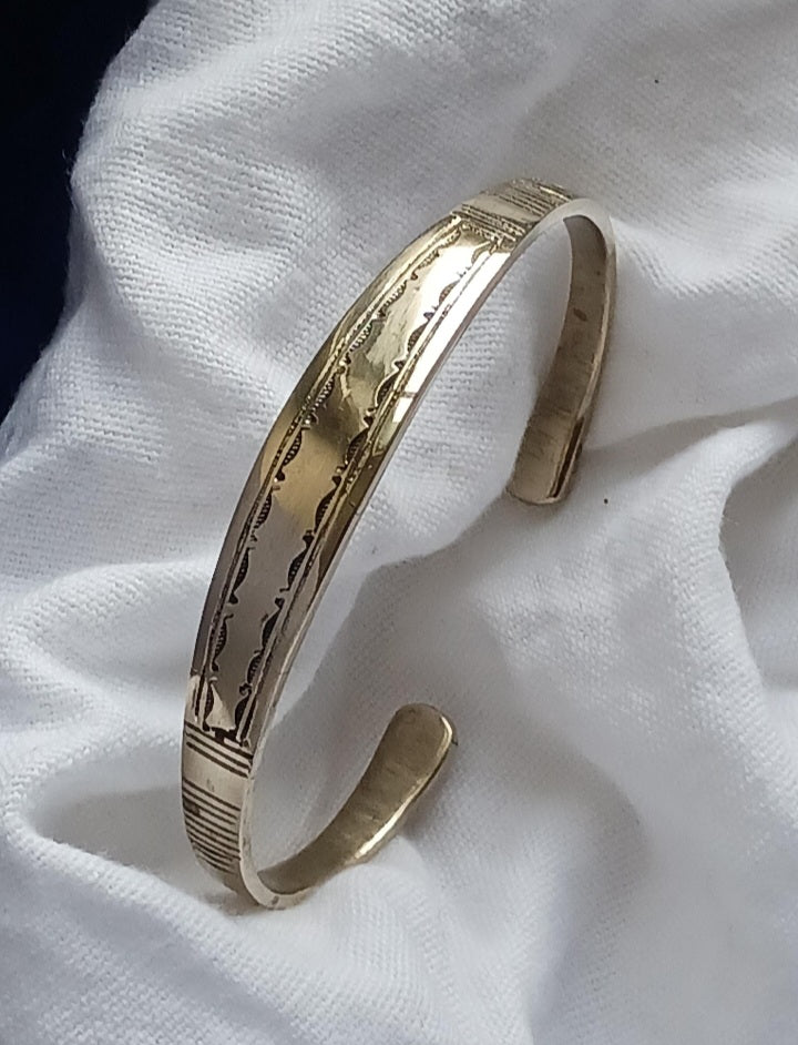 Bracelet touareg en laiton