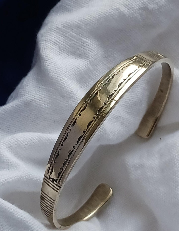Bracelet touareg en laiton