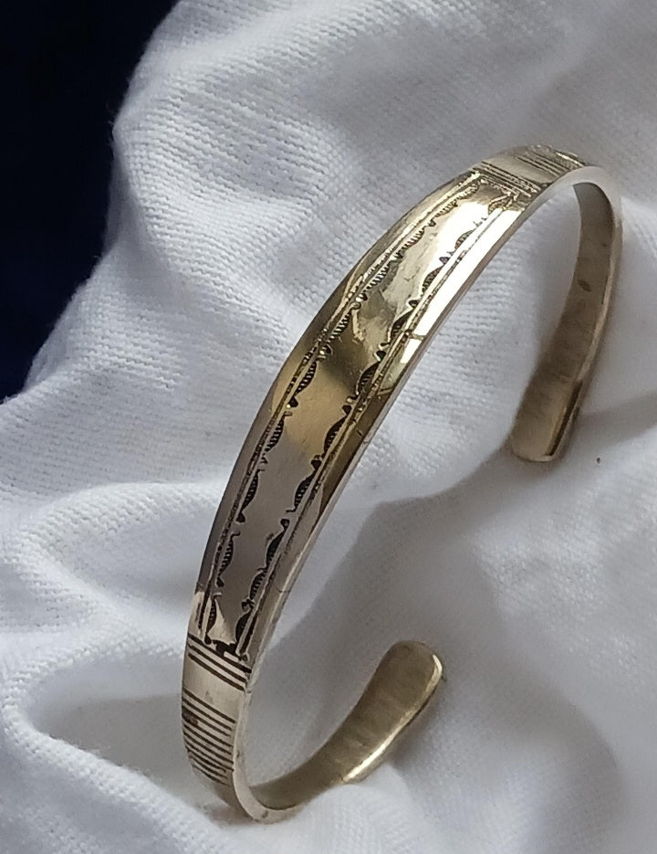 Bracelet touareg en laiton