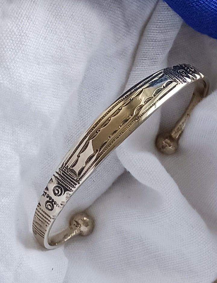 Bracelet touareg en bronze