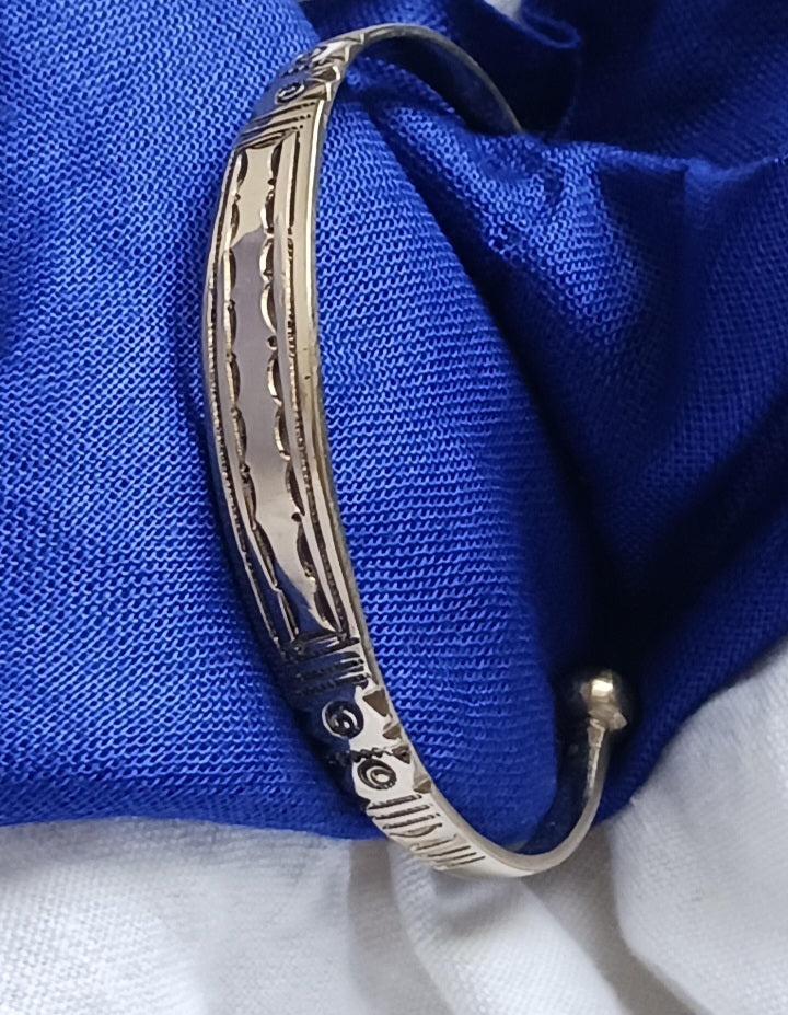 Bracelet touareg en bronze