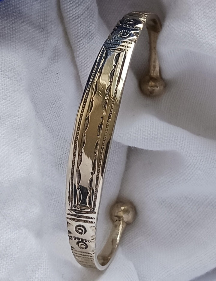 Bracelet touareg en bronze