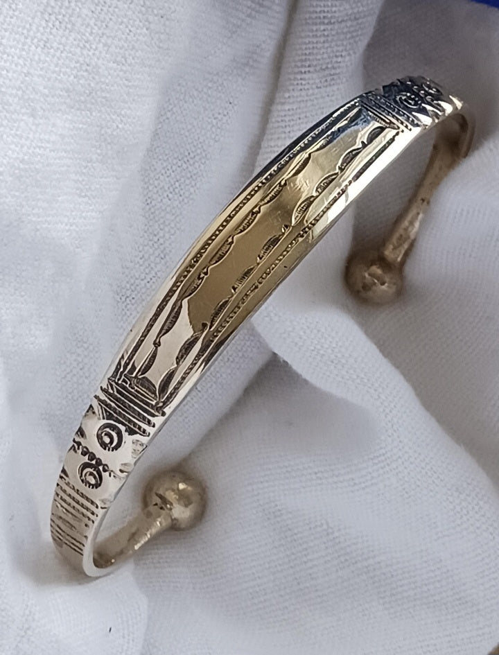 Bracelet touareg en bronze