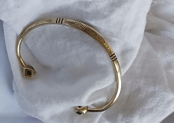 Bracelet touareg en laiton