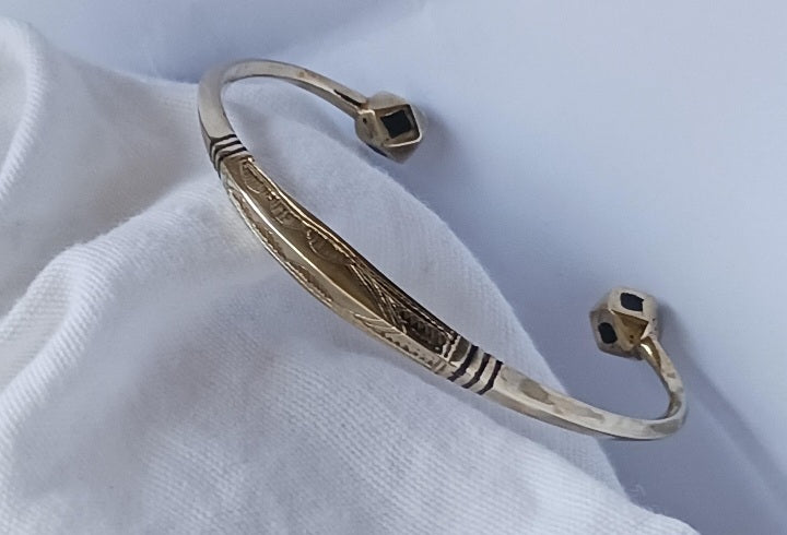 Bracelet touareg en laiton