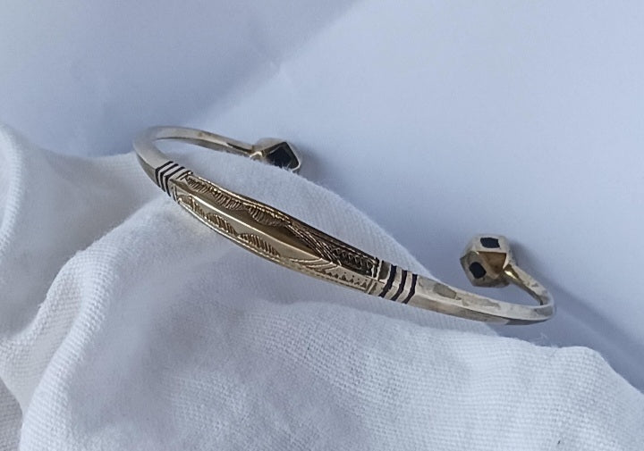 Bracelet touareg en laiton