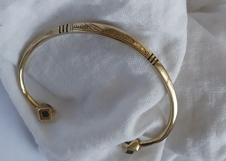 Bracelet touareg en laiton