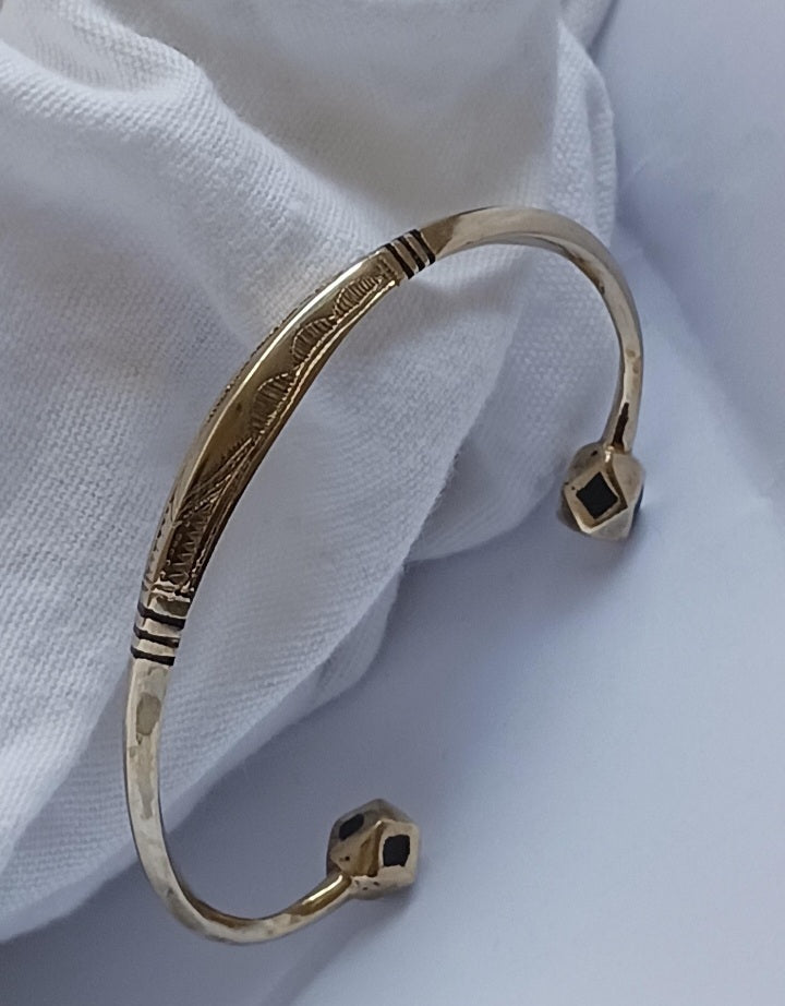 Bracelet touareg en laiton