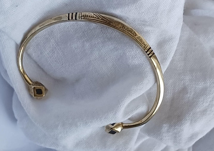 Bracelet touareg en laiton