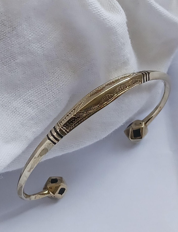 Bracelet touareg en laiton