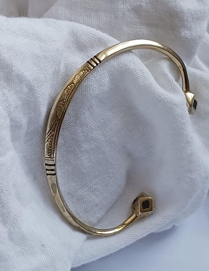 Bracelet touareg en laiton