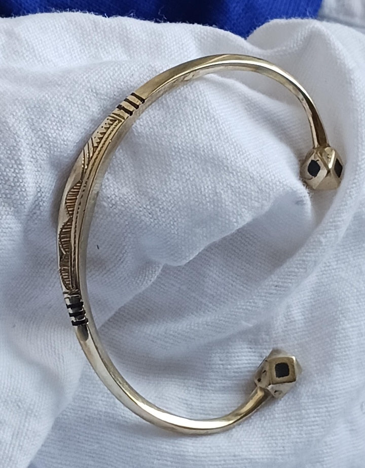 Bracelet touareg en laiton