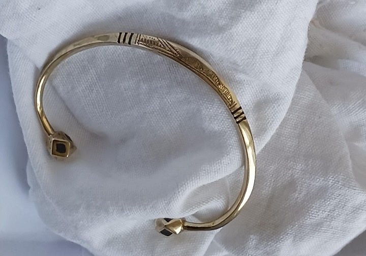 Bracelet touareg en laiton