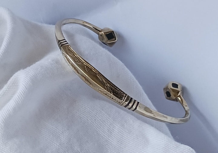 Bracelet touareg en laiton