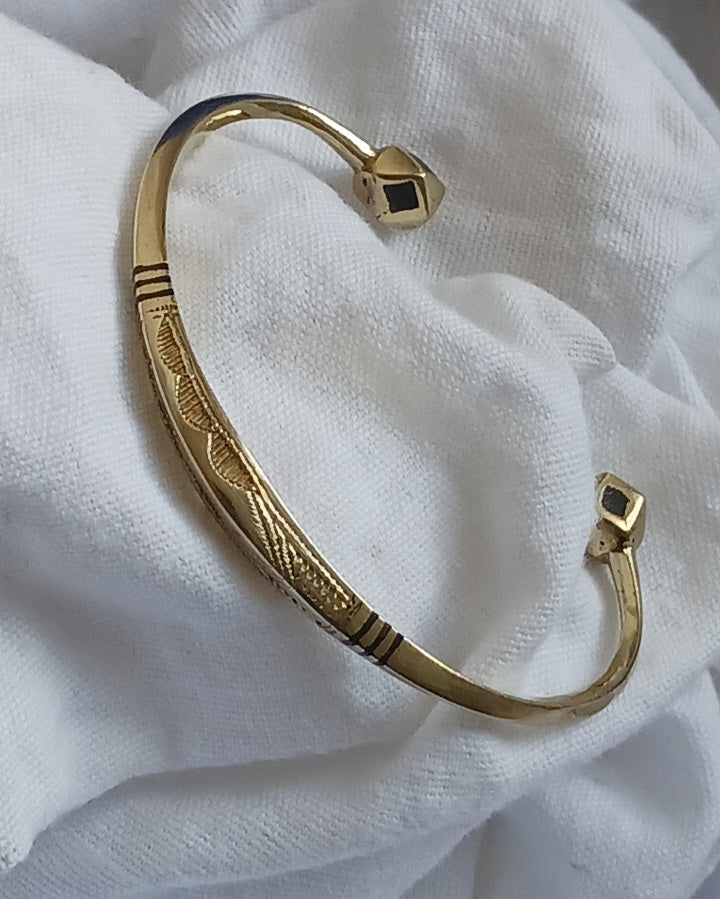 Bracelet touareg en laiton