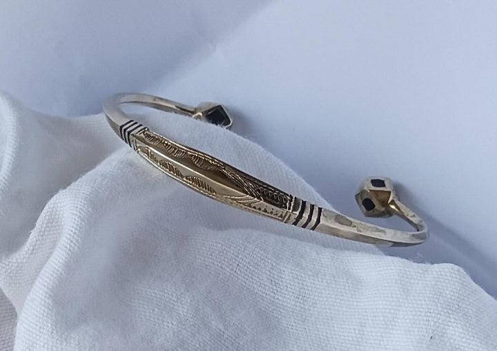Bracelet touareg en laiton