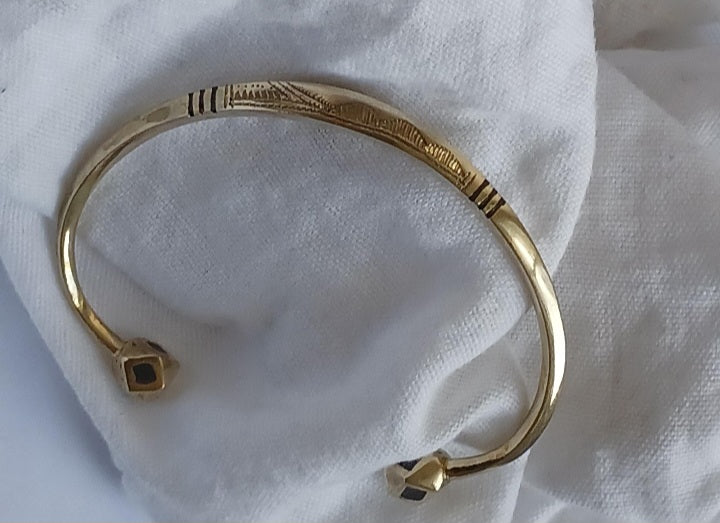 Bracelet touareg en laiton