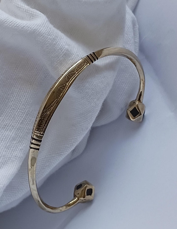 Bracelet touareg en laiton