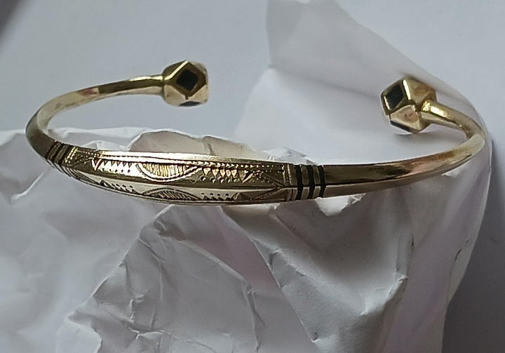 Bracelet touareg en laiton